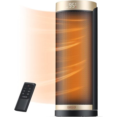 The Best Electric Heater Option: Dreo Solaris H3 Slim Space Heater