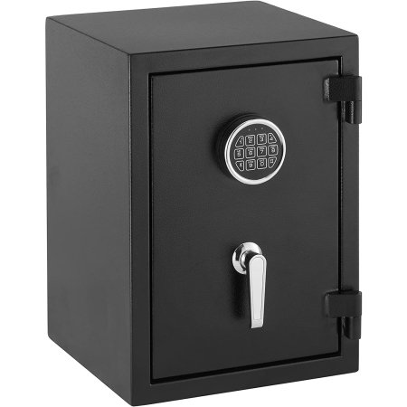  Amazon Basics Programmable Fire-Resistant Safe on a white background