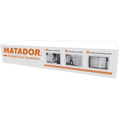  Matador Garage Door Insulation on a white background