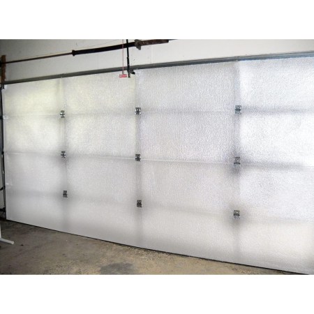  US Energy Products Nasatek Garage Door Insulation on a garage door
