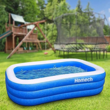  The Best Inflatable Pool Option: Homech Family Inflatable Swimming Pool