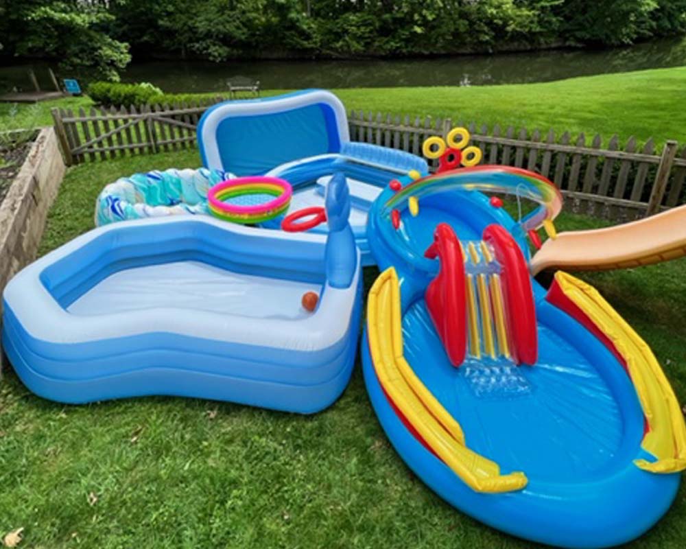 4 foot deep inflatable pool online