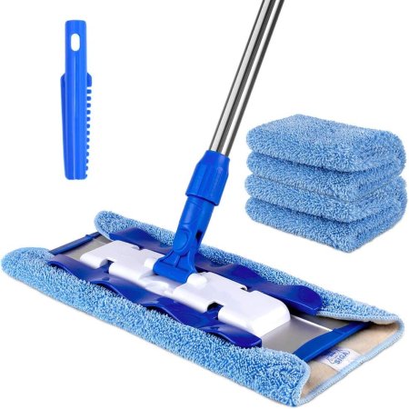  Mr.Siga Professional Microfiber Mop for Wood Floors on a white background