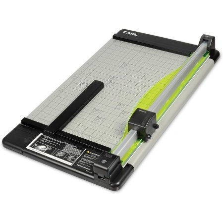  The Carl Manufacturing Paper Cutter on a white background