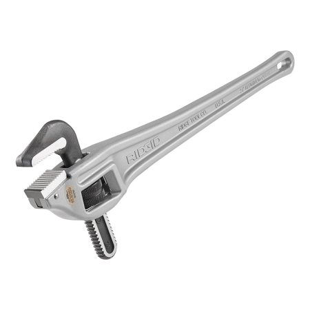  The Best Pipe Wrench Option: RIDGID 31130 Model 24 Aluminum Offset Pipe Wrench