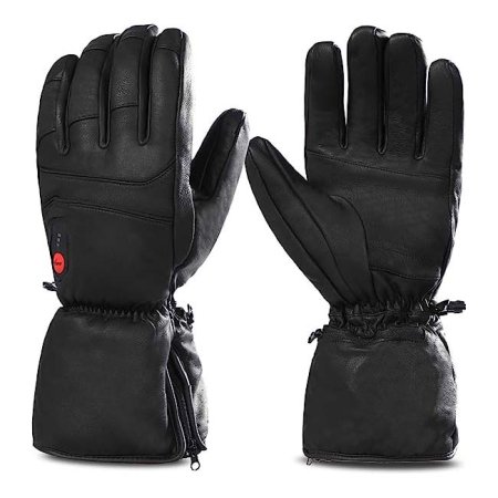  The Best Rechargeable Hand Warmer Option: Savior Heat S06 Heated Full Genuine Leather Gloves