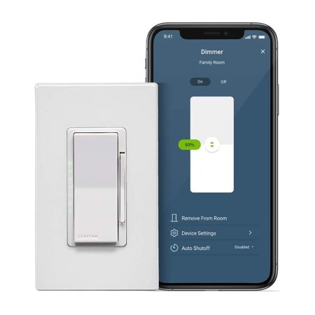  The Best Smart Dimmer Switch Option: Leviton D26HD-2RW Decora Smart Wi-Fi Dimmer (2nd Gen)