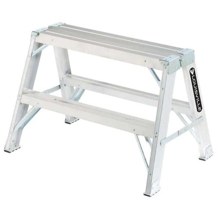  The Best Step Ladder Option: Louisville Ladder 2-Ft. Aluminum Sawhorse Ladder