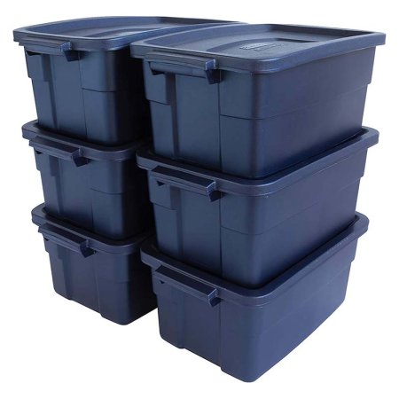  The Best Storage Bins Option: Rubbermaid Roughneck 3-Gallon Storage Totes