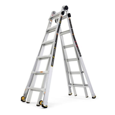  The Best Telescoping Ladder Option: Gorilla Ladders 26 ft. MPXW Multi-Position Ladder