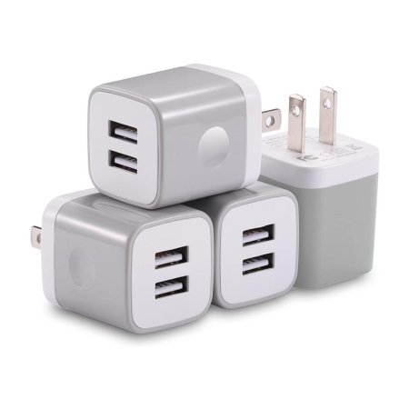  The Best USB Wall Outlet Option: X-EDITION USB Wall Charger 4-Pack