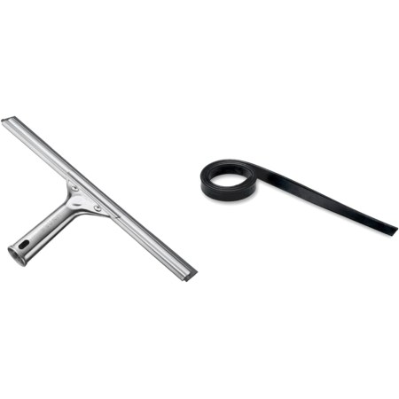  The Unger Pro 12-Inch Stainless Steel Window Squeegee on a white background