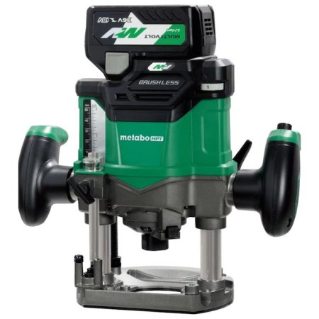  Metabo HPT 36V Cordless Variable Speed Plunge Router on a white background