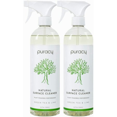  Two Puracy All Purpose Cleaner bottles on a white background