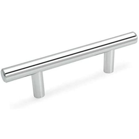  The Best Cabinet Hardware Option: Cosmas Polished Chrome Cabinet Hardware Euro Style