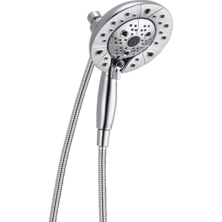  The Best Handheld Shower Head Option: Delta Faucet H2Okinetic In2ition Dual Shower Head