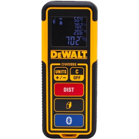  The DeWalt Tool Connect 100-Foot Laser Distance Measurer on a white background.