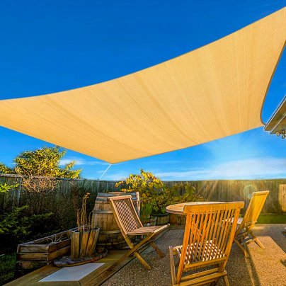 The Best Shade Sail Option: Artpuch 10' by 13' Shade Sail