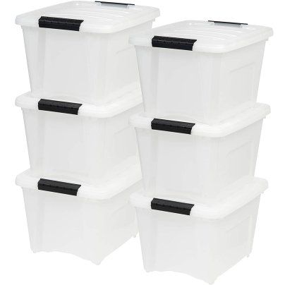 Best Storage Bins Options: Iris Stack & Pull Storage Box