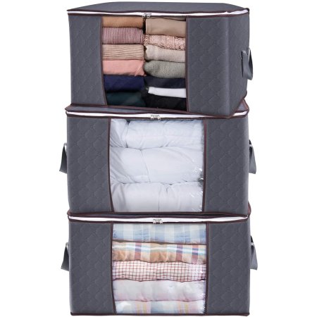  The Best Storage Bins Option: Lifewit 90-Liter Clothes Storage Bag Organizer