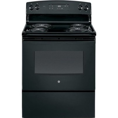 GE 5.0 cu. ft. Freestanding Electric Range on a white background