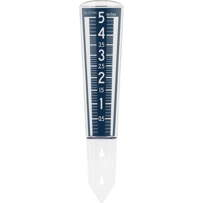 The Best Rain Gauge Option: La Crosse 704-1531B Plastic Rain Gauge