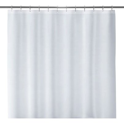 The Best Shower Curtain Liner Option: Liba Cloth Shower Curtain