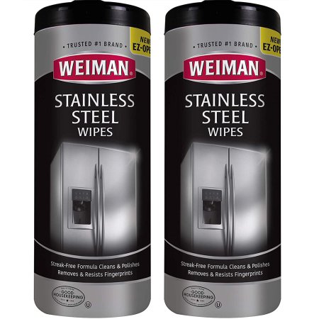  Best Stainless Steel Cleaner Options: Weiman Stainless Steel Cleaner Wipes