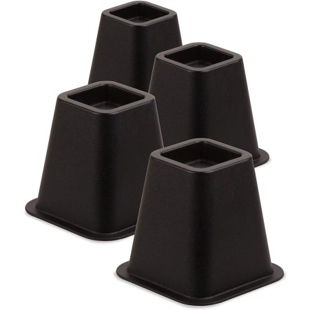  The Best Bed Risers Option: Honey-Can-Do STO-01136 Stackable Square Bed Risers