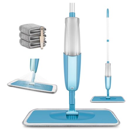  The Best Dust Mop Options: MEXERRIS Microfiber Spray Mop for Floor Cleaning