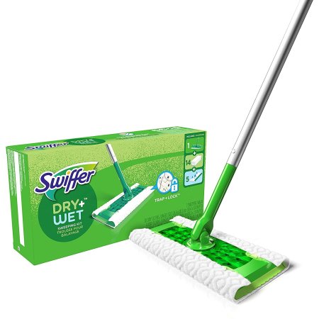  The Best Dust Mop Options: Swiffer Sweeper Dry + Wet All Purpose Floor Mop