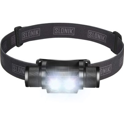 The Best Hard Hat Light Option: Slonik 1,000-Lumen LED USB Rechargeable Headlight