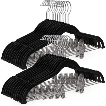 The Best Velvet Hangers Options 30Pack