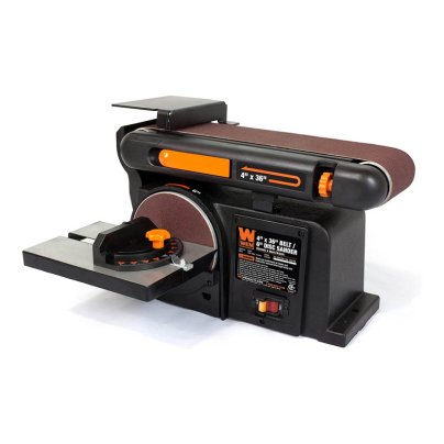 The Best Bench Sander Option: Wen 6502T 4-Inch by 36-Inch Belt and Disc Sander