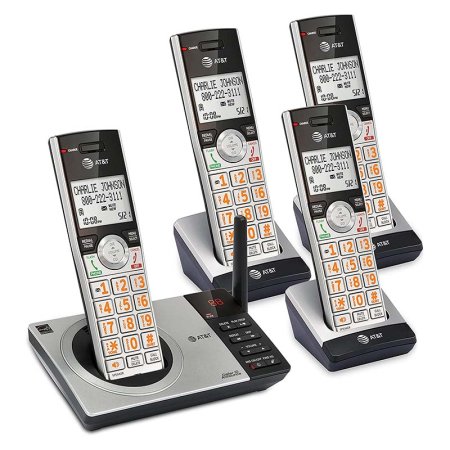  The Best Cordless Phone Option: AT&T CL82407 4-Handset Cordless Phone