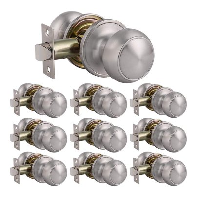 The Best Door Knob Option: Knobonly 10-Pack Colonial Passage Door Knobs