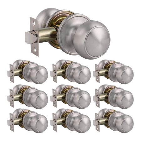  The Best Door Knob Option: Knobonly 10-Pack Colonial Passage Door Knobs