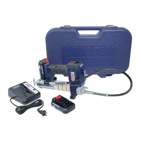  The Best Grease Gun Options: Lincoln 1884 20V Li-Ion PowerLuber Dual Battery Unit