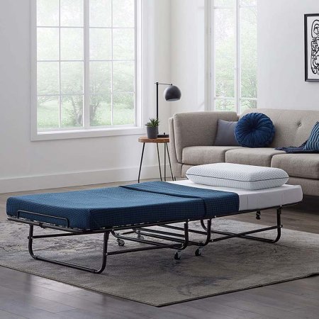  The Best Guest Bed Option: Lucid Rollaway Folding Guest Bed