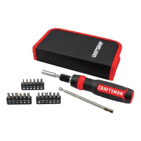  The Best Magnetic Screwdriver Option: CRAFTSMAN Ratcheting Screwdriver Set, 26-Piece