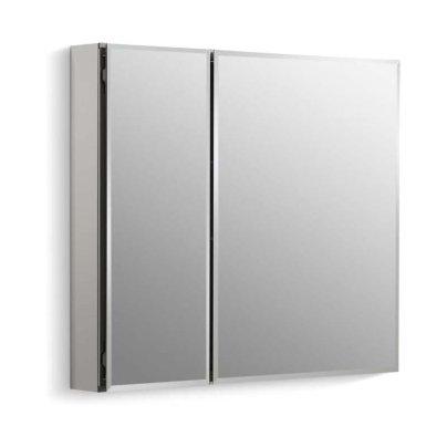 The Best Medicine Cabinet Option: Kohler Recessed Frameless 2-Door Medicine Cabinet