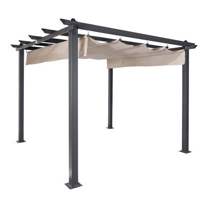 Coolaroo Aurora Pergola on a white background