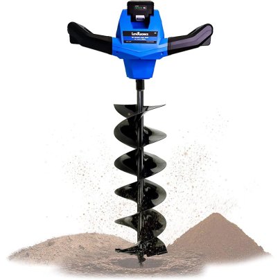 The Best Post Hole Digger Option: Landworks Cordless Earth Auger