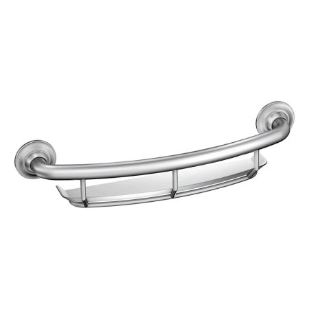  The Best Shower Grab Bar Options: Moen LR2356DCH Home Care Grab Bar with Built-in Shelf