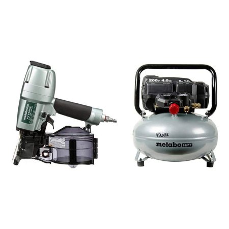  The Best Siding Nailer Option: Metabo HPT The Tank 6-Gallon Pancake Air Compressor