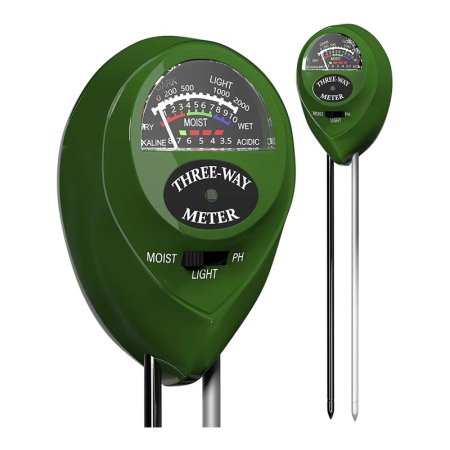  The Best Soil Moisture Meter Option: Trazon Soil pH Meter 3-in-1 Soil Tester