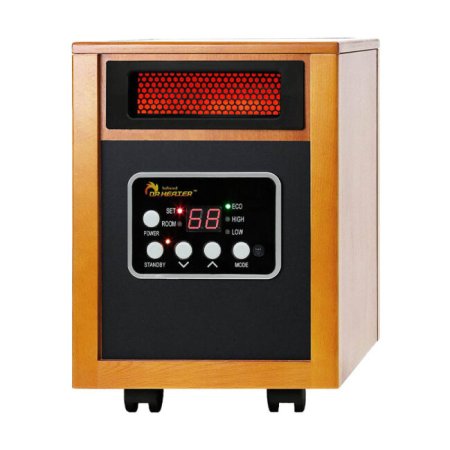  The Dr. Infrared Heater DR-968 Portable Space Heater on a white background.