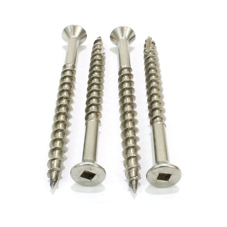  The Best Wood Screw Option: Bolt Dropper #8 x 1-1 4 Stainless Deck Screws