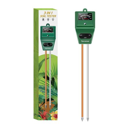  The Best pH Meter Option: Kensizer Soil Tester, 3-in-1 Moisture Light pH Meter