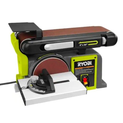 The Best Bench Sander Option: Ryobi 4-Inch by 36-Inch Belt/Disc Sander